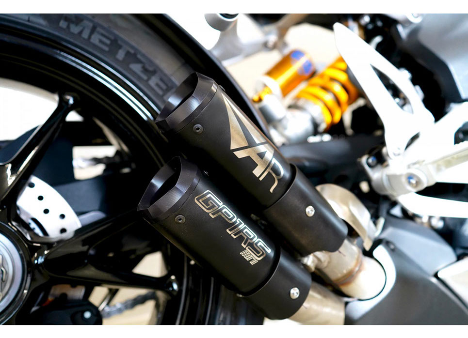 2021-2025 Speed Triple 1200 dB Compliant Slip-on 画像 2