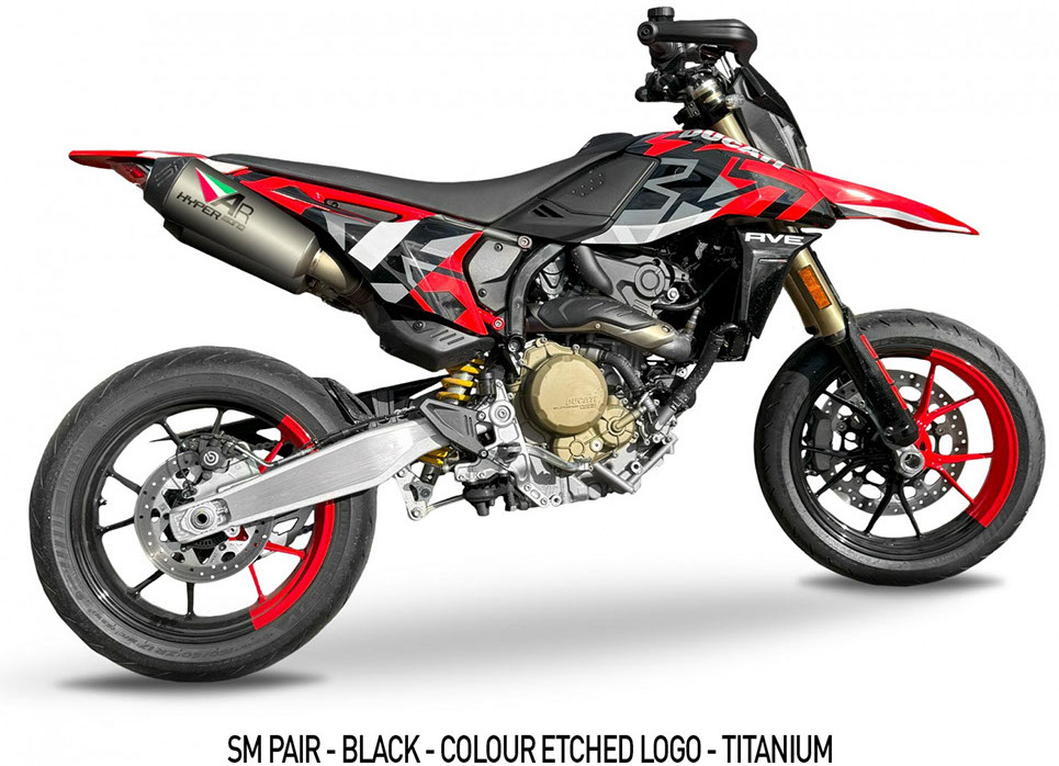 2024-2026 Hypermotard 698 Mono Twin Slip-on 画像 2