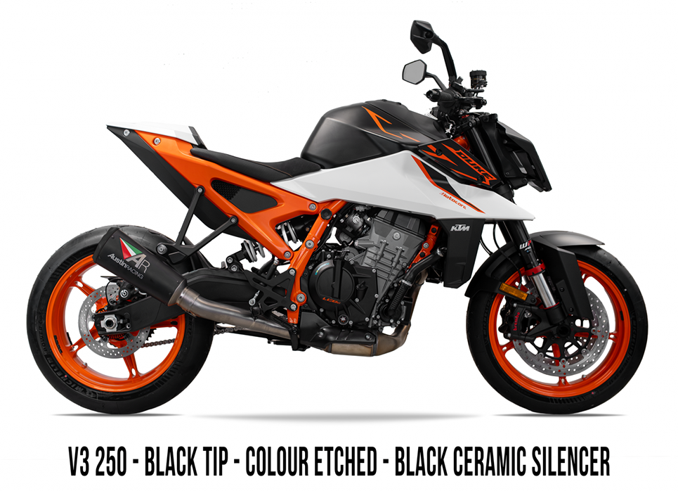 2026 KTM 990 Duke R BOX DELETE TITANIUM EXHAUST SYSTEM 画像 10
