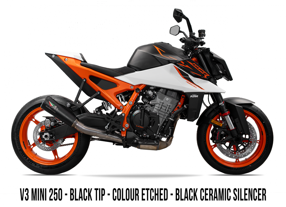 2026 KTM 990 Duke R BOX DELETE TITANIUM EXHAUST SYSTEM 画像 12