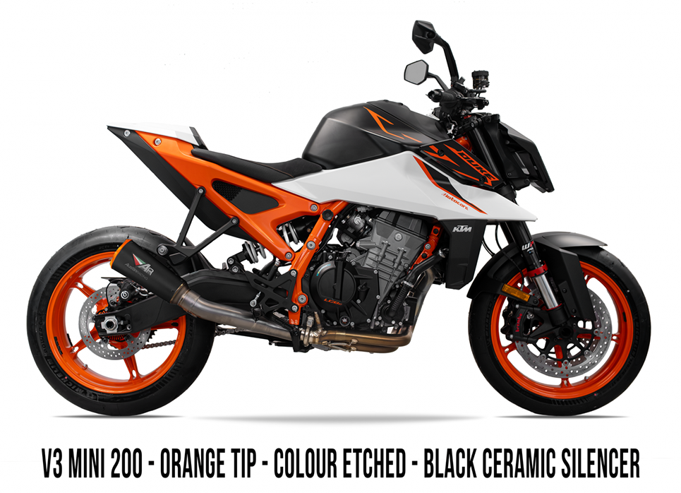 2026 KTM 990 Duke R FULL TITANIUM EXHAUST SYSTEM 画像 2