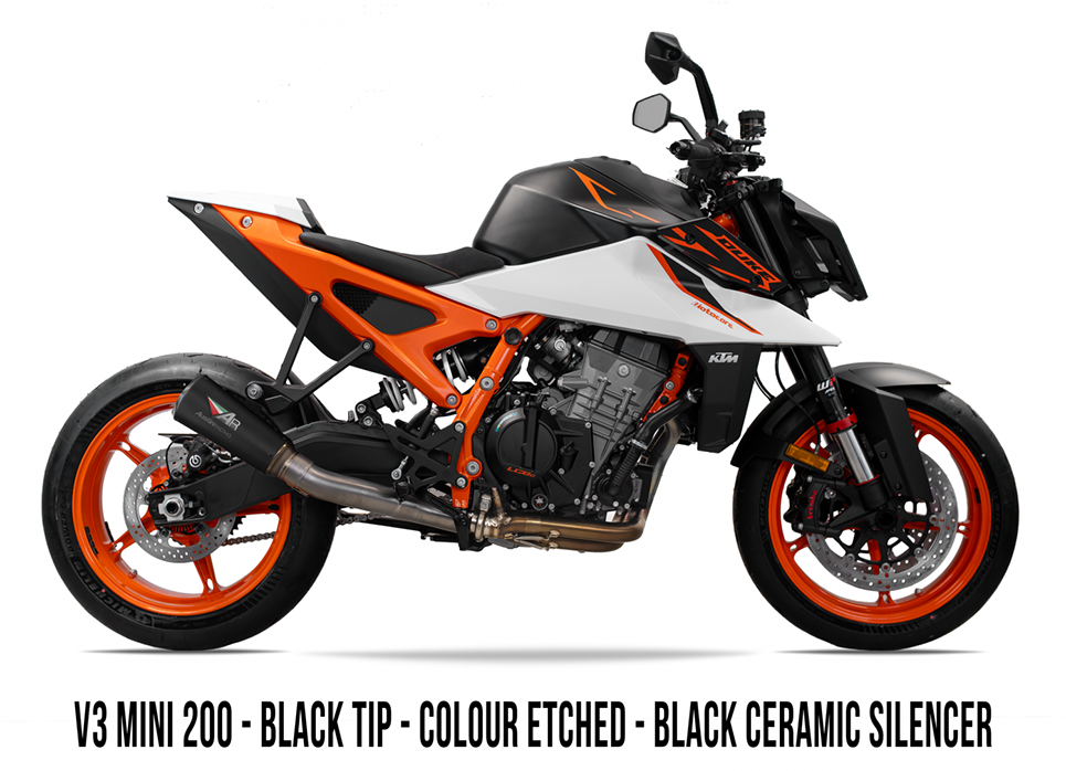 2026 KTM 990 Duke R FULL TITANIUM EXHAUST SYSTEM 画像 3