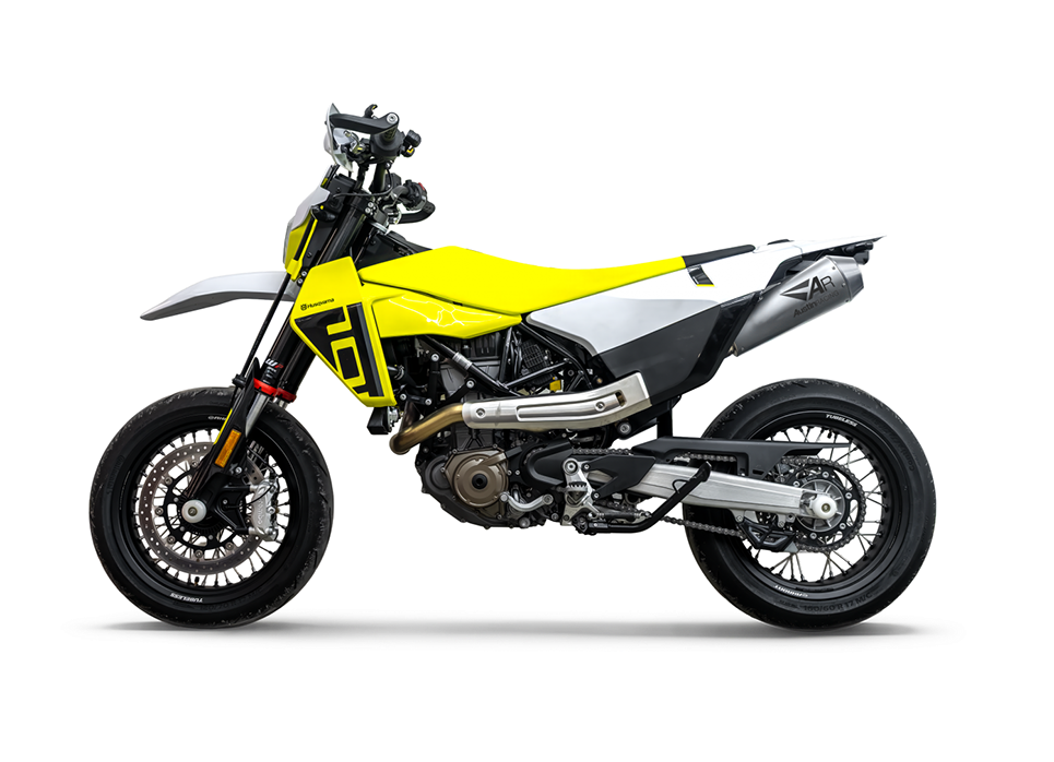 2026- HUSQVARNA 701 DB COMPLIANT ＆ RACE Slip-on SYSTEM 画像 4