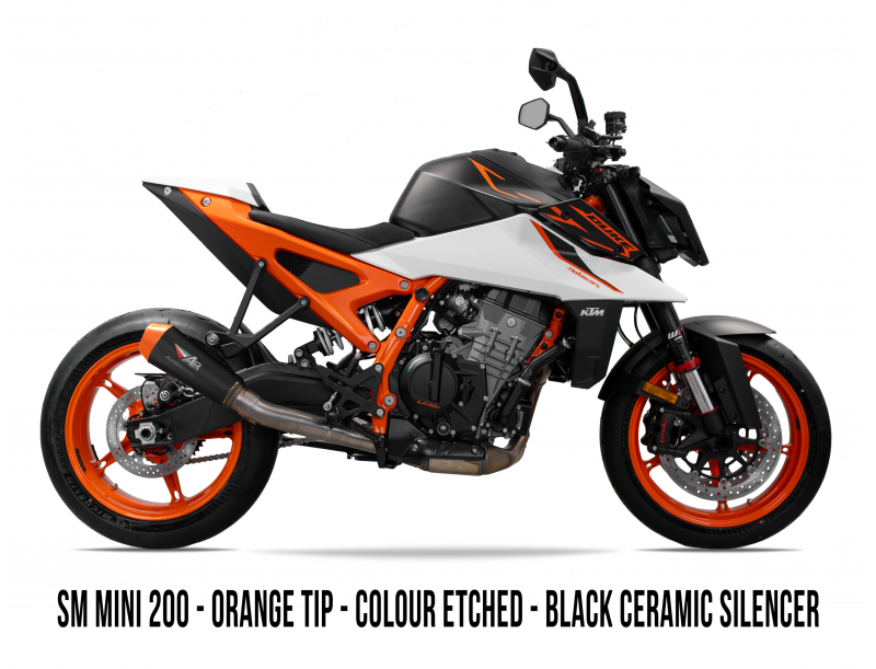 2026- KTM 990 Duke R BOX DELETE TITANIUM EXHAUST SYSTEM