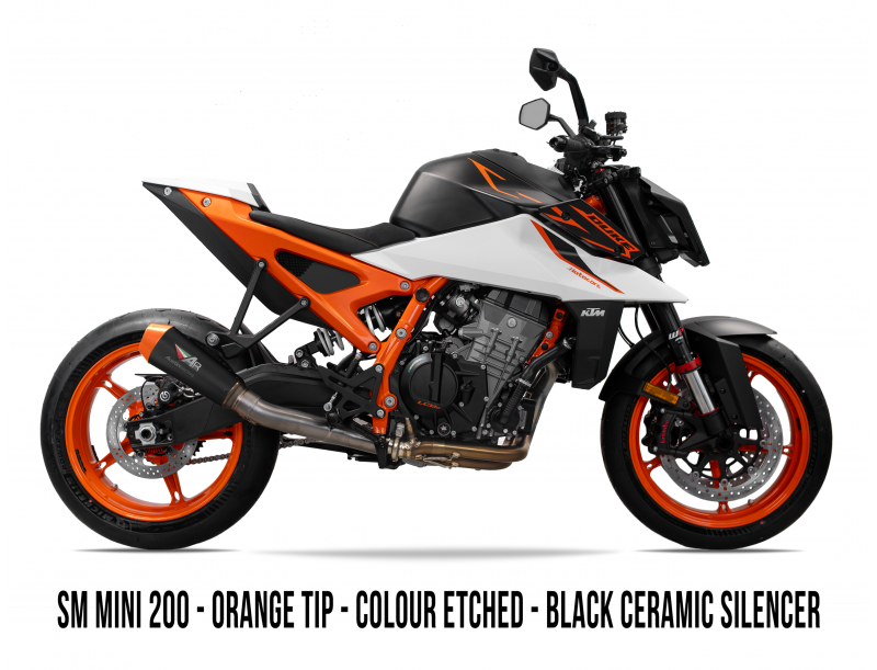 2026- KTM 990 Duke R FULL TITANIUM EXHAUST SYSTEM