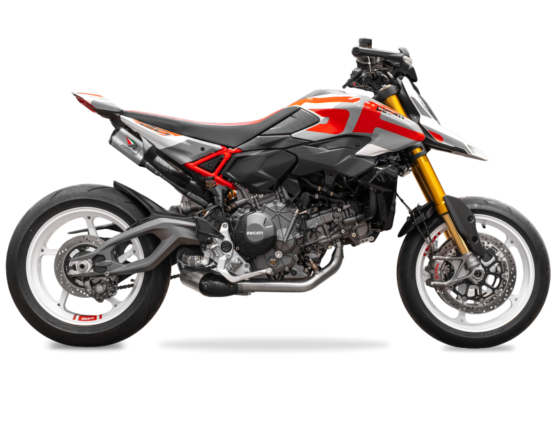2026 HYPERMOTARD V2/SP dB COMPLIANT TITANIUM Full Exhaust