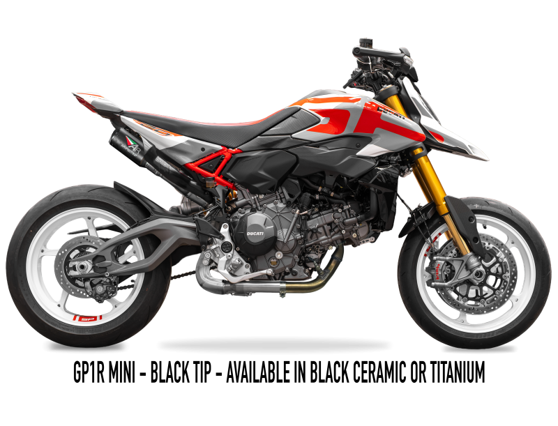 2026 HYPERMOTARD V2/SP race TITANIUM Full Exhaust