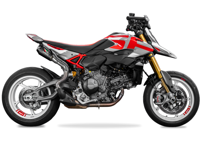 2026 HYPERMOTARD V2/SP dB COMPLIANT TITANIUM Slip-on