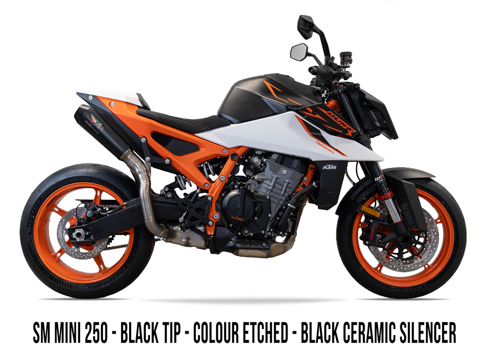 2026 KTM 990 Duke R HI-SLUNG Slip-on TITANIUM EXHAUST SYSTEM 画像 10