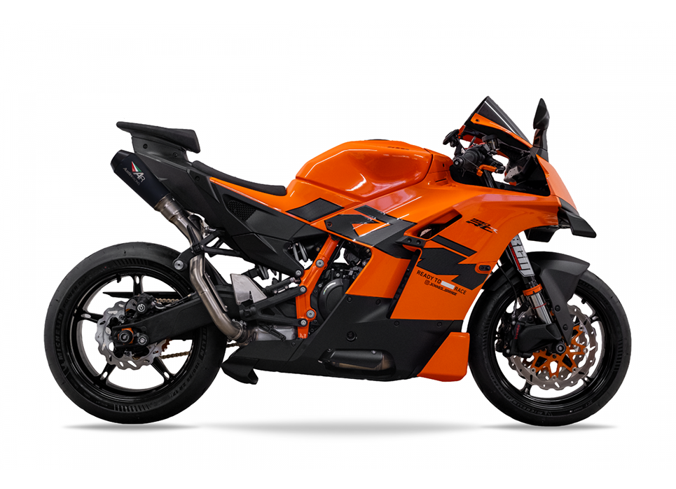 2026 KTM 990 RCR RS22 DUAL UNDERSEAT Slip-on TITANIUM EXHAUST SYSTEM 画像 10
