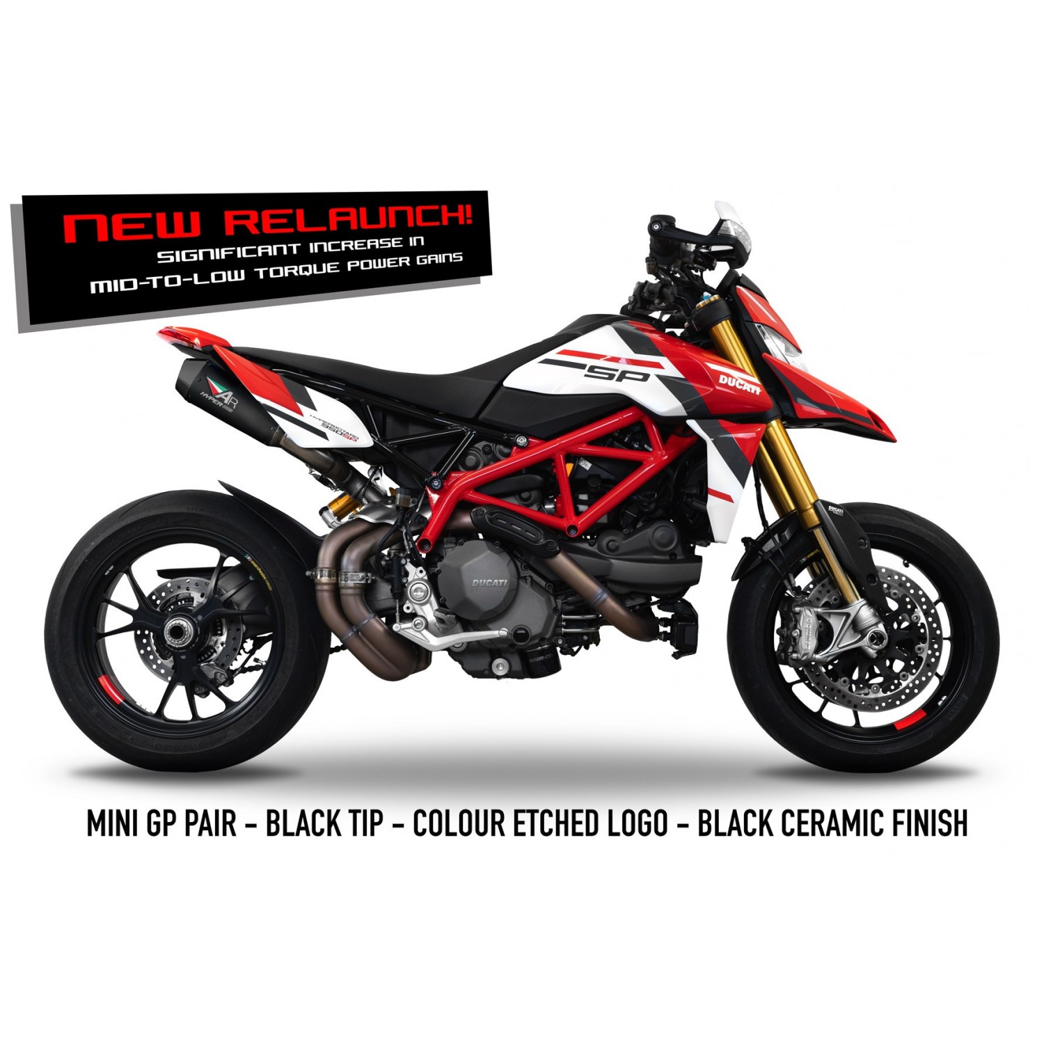 2019-2024 Hypermotard 950 HM pair