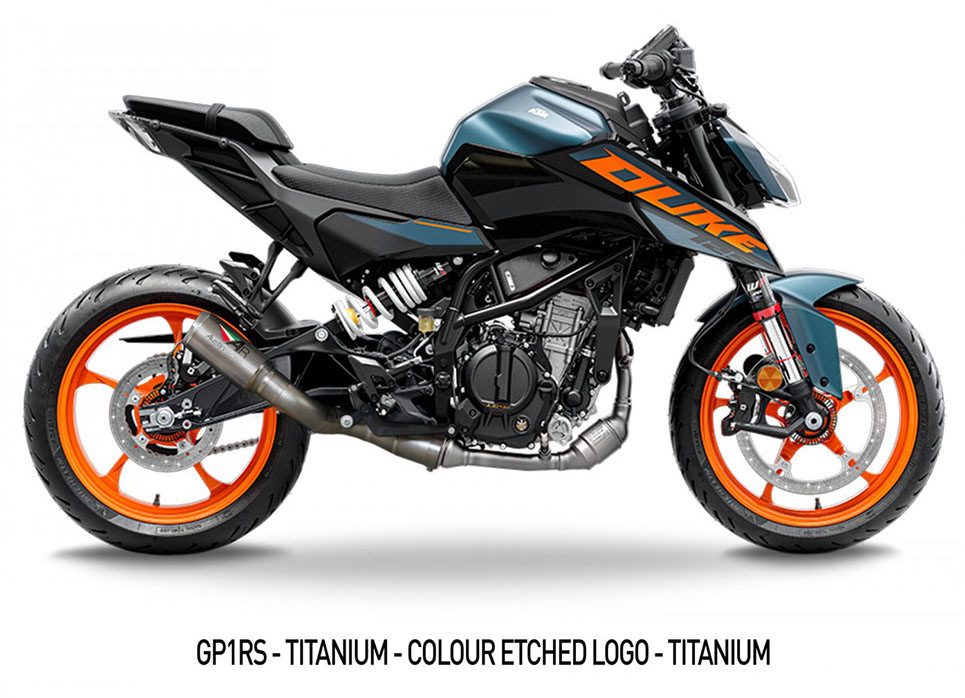 2024-2025 Duke125 Slip-on 画像 2