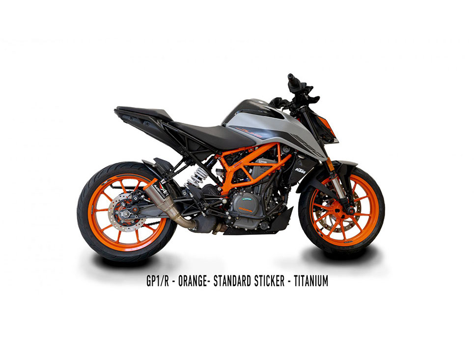 2021-2023 Duke390 Slip-on 画像 2